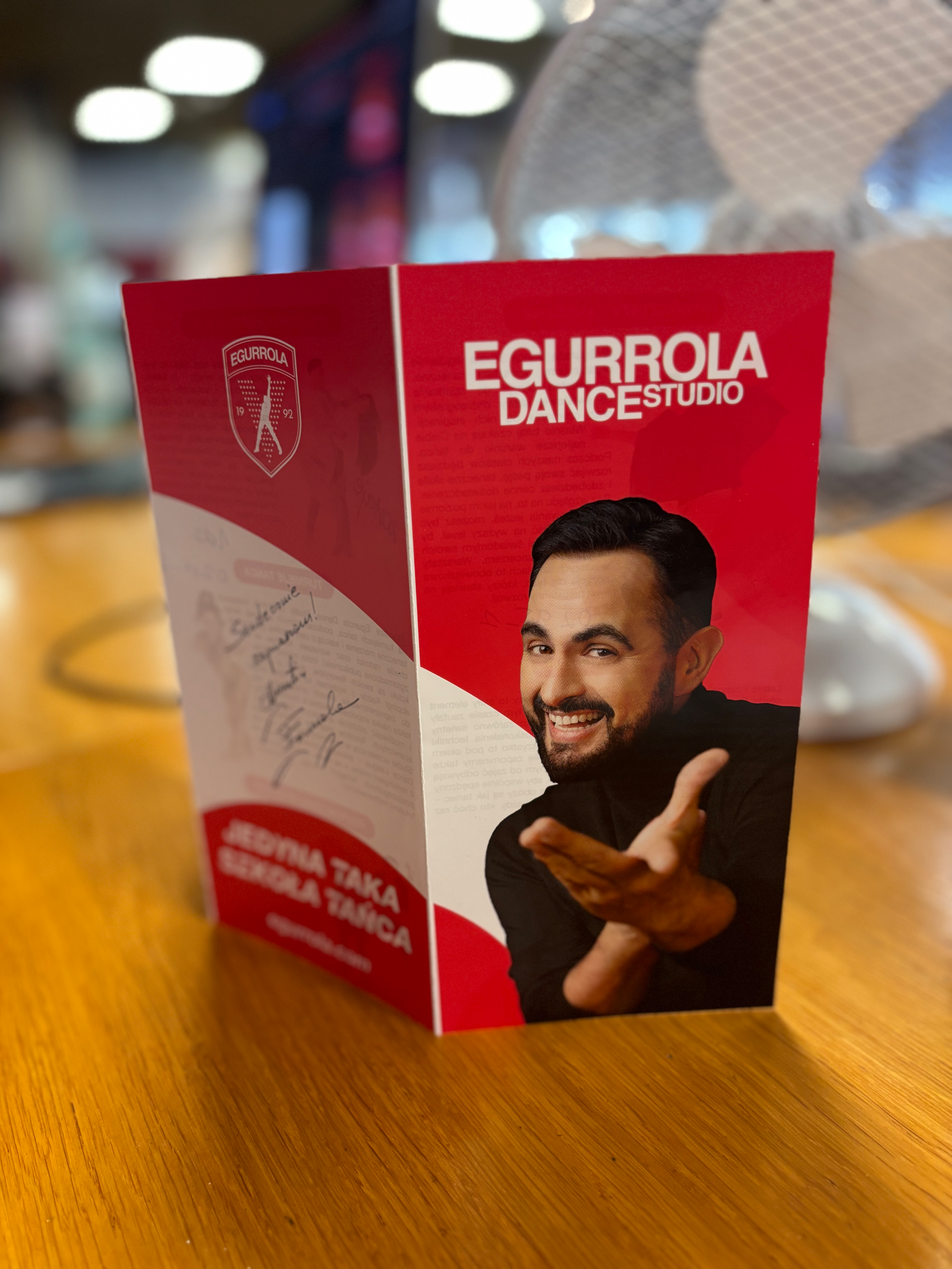 Egurrola Dance Studio folder