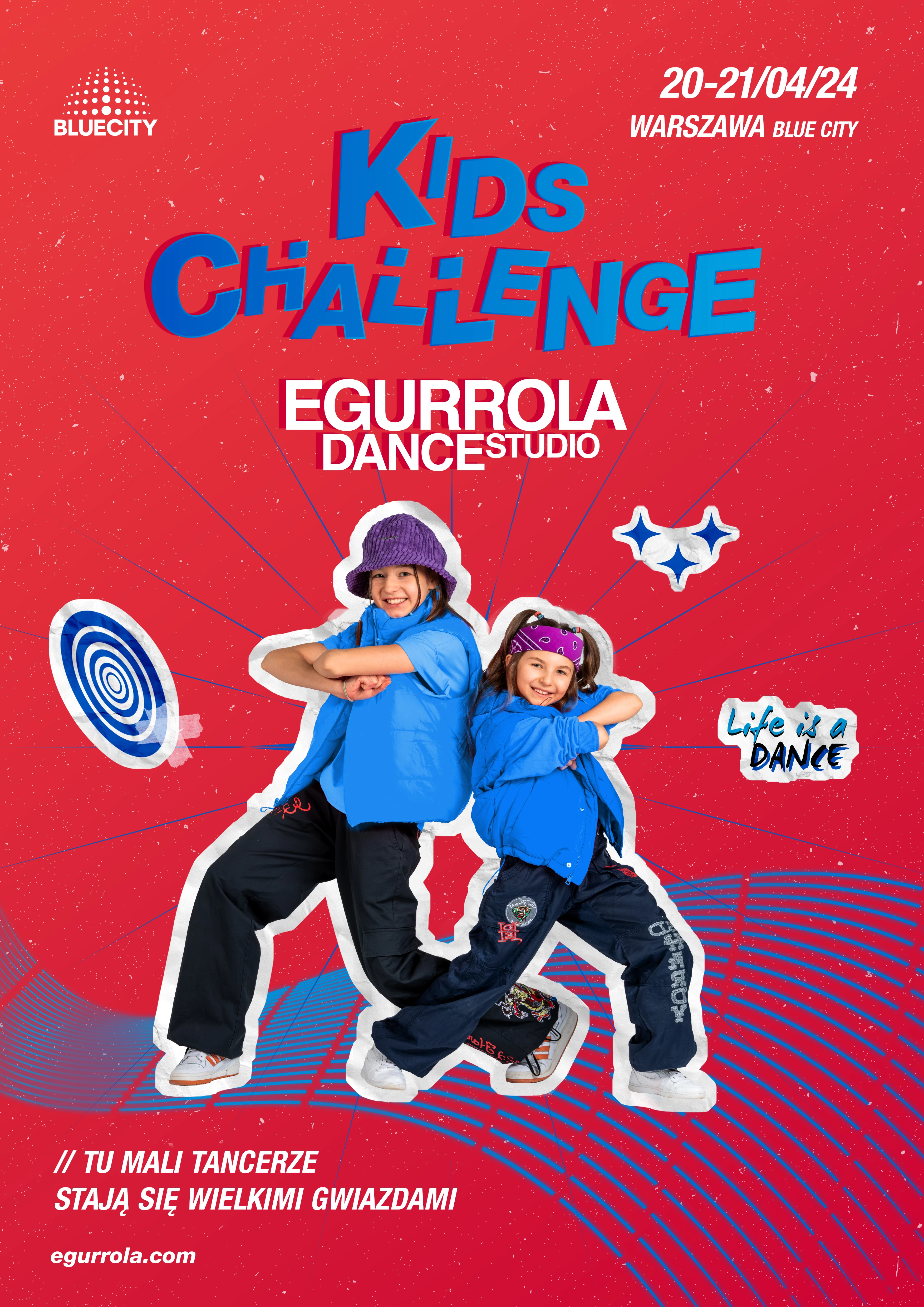 kids challenge bluecity poster