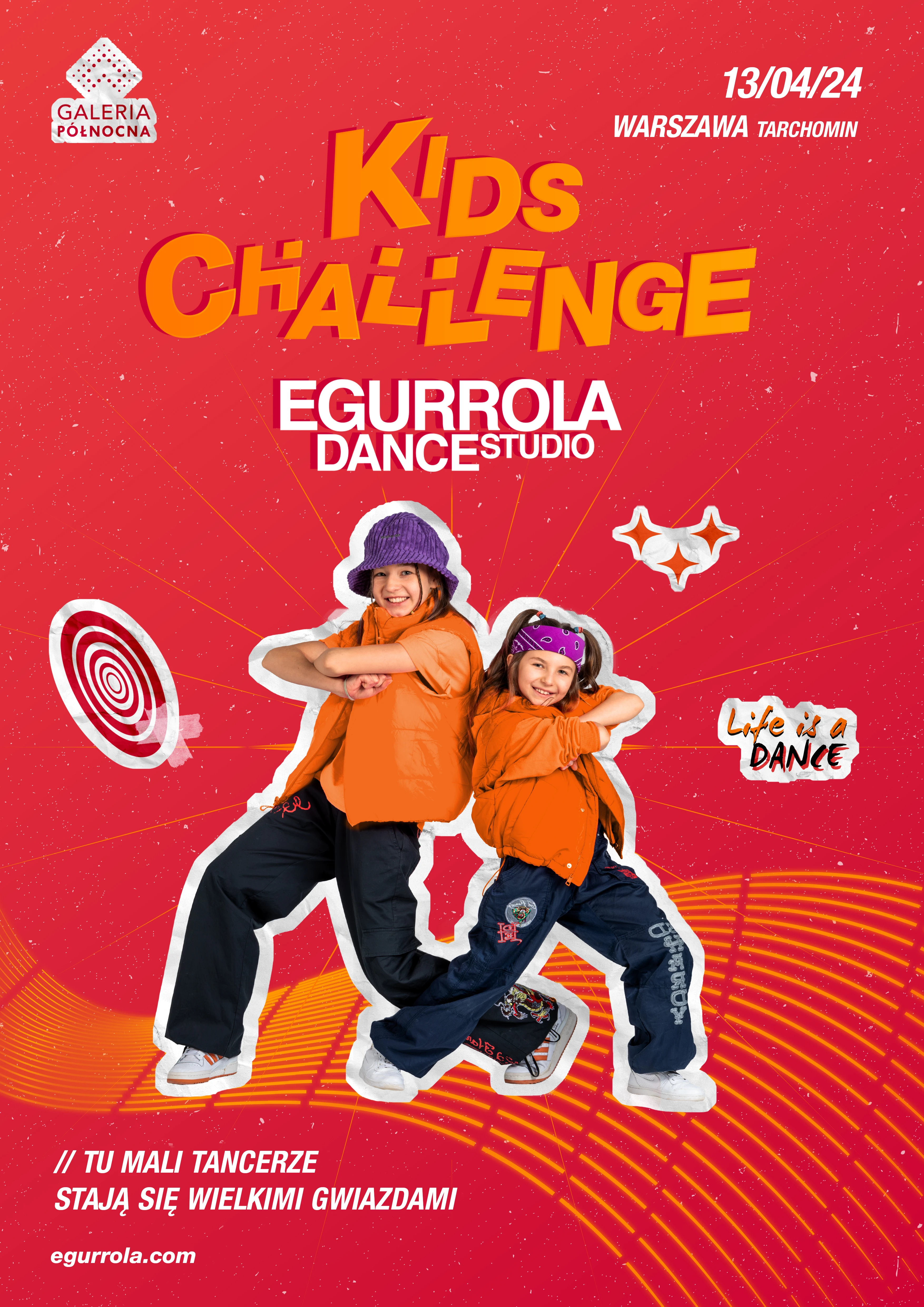 kids challenge galeria północna poster